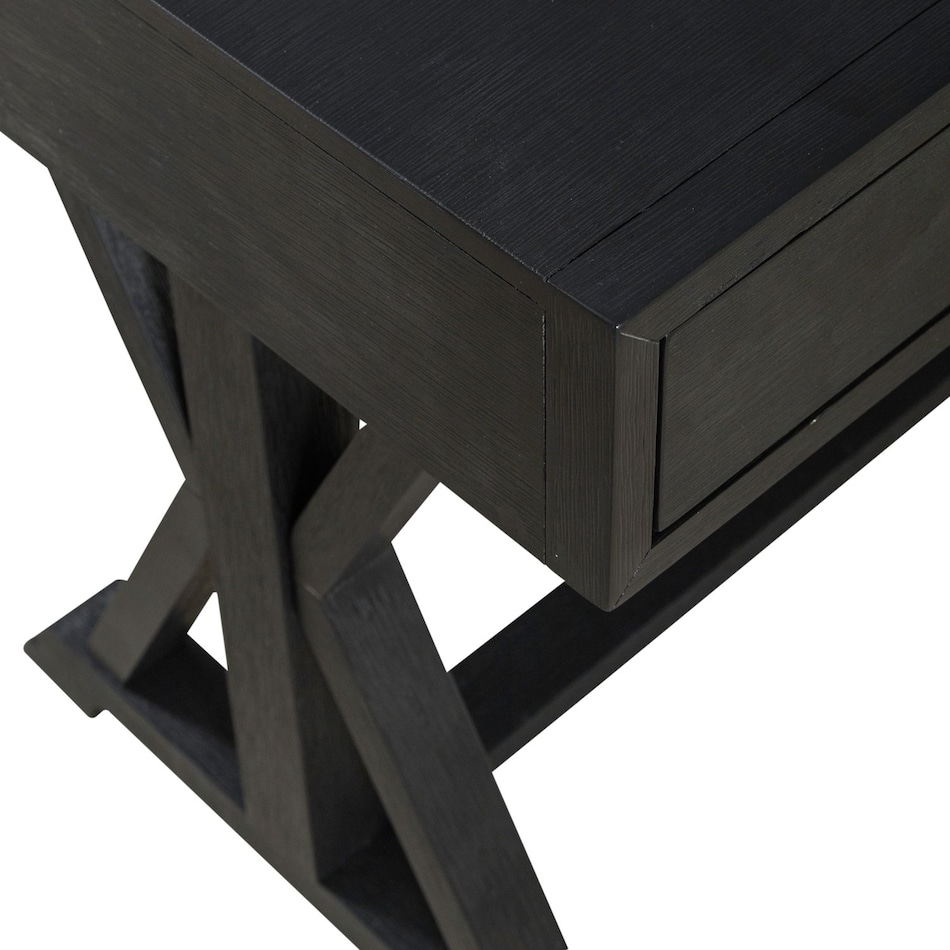 lbtx black desk   