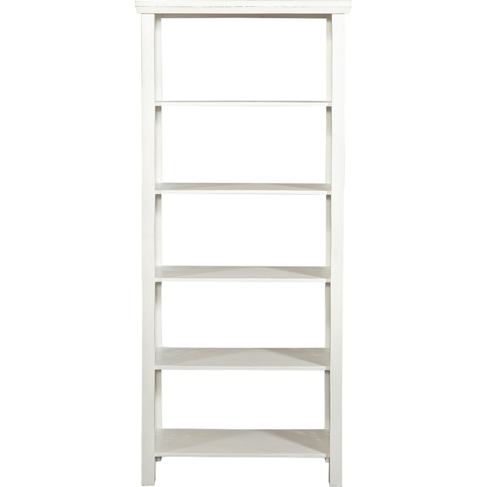 lbtx white bookcase   