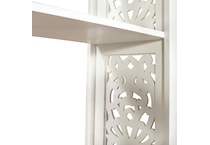 lbtx white bookcase   