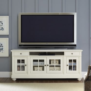 Harbor View 74 Inch Entertainment TV Stand