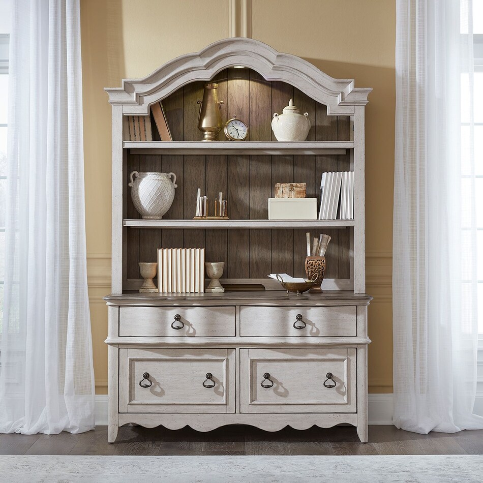 lbtx white desk components   