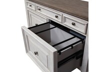 lbtx white desk components   