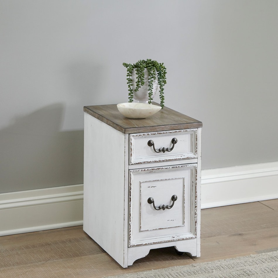 lbtx white filing cabinet   