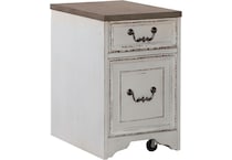 lbtx white filing cabinet   