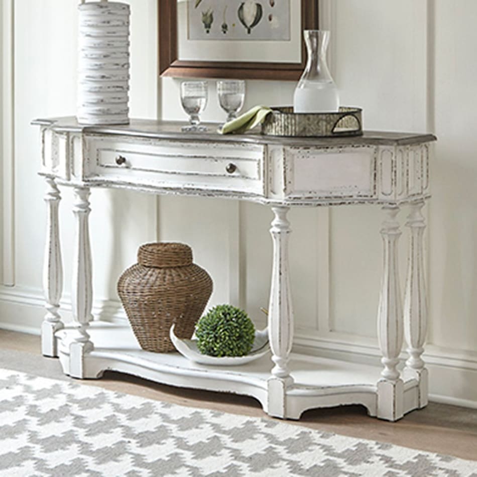 lbtx white hall entry table   