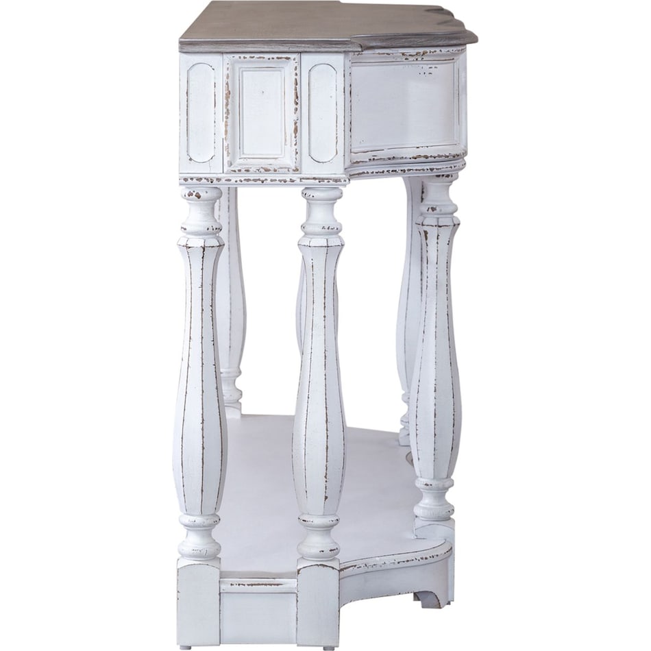 lbtx white hall entry table   