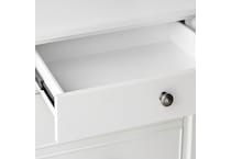 lbtx white two drawer   