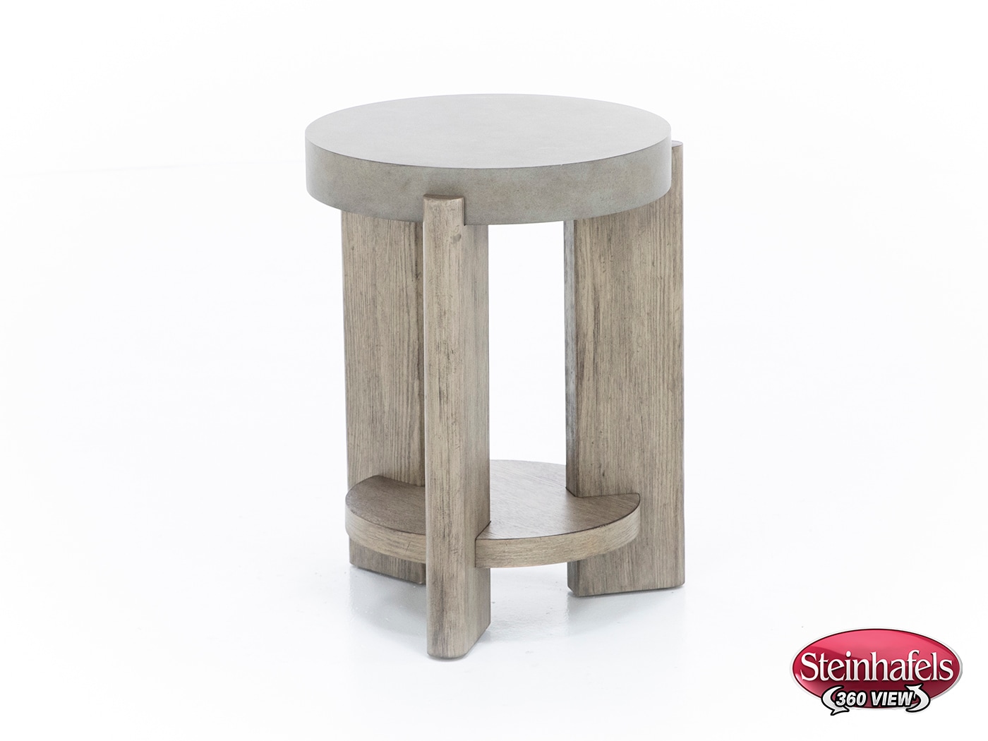 lbty beige chairside table  image affin  