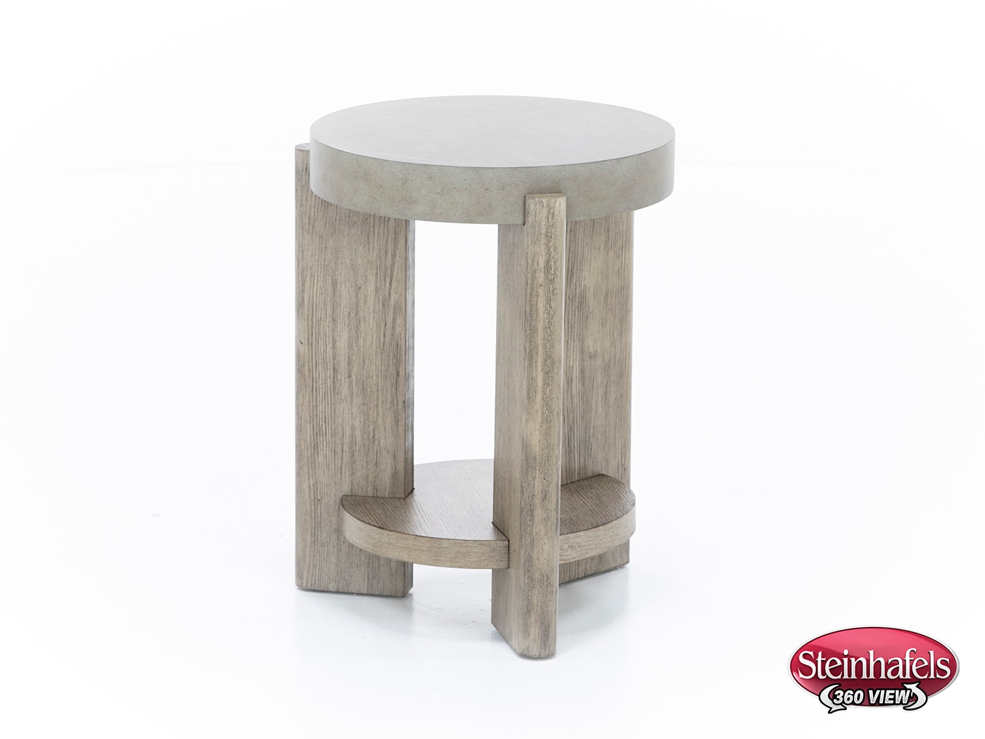 lbty beige chairside table  image affin  