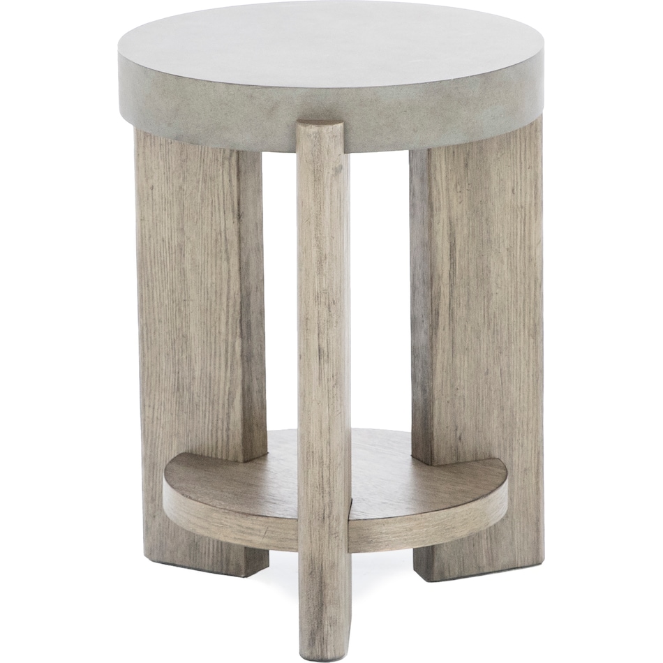 lbty beige chairside table affin  