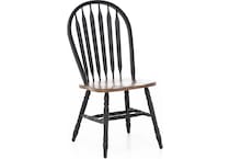 lbty black inch standard seat height side chair b  