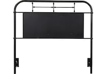 lbty black full bed headboard   