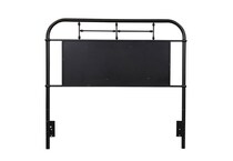 lbty black full bed headboard   