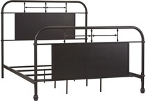 lbty black queen bed package   
