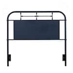 lbty blue full bed headboard   