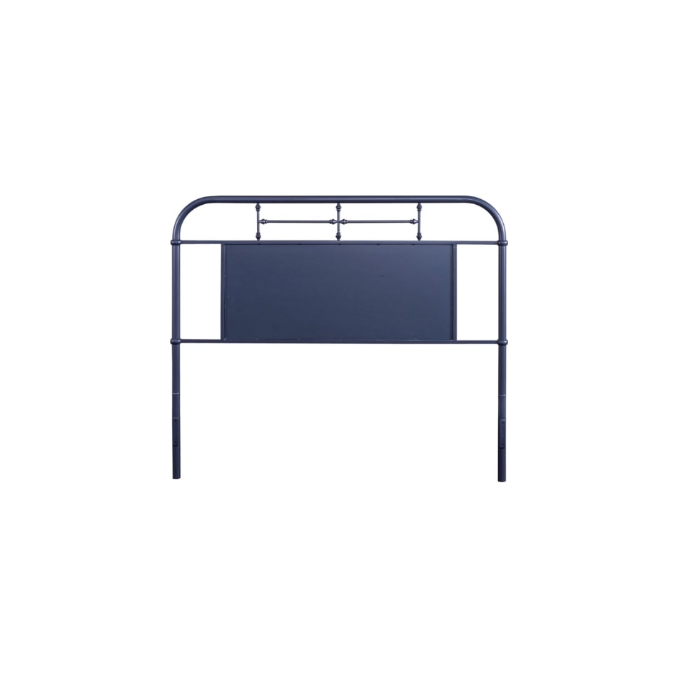 lbty blue queen bed headboard   