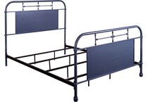 lbty blue queen bed package   