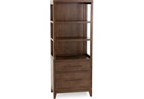 lbty brown bookcase shk  