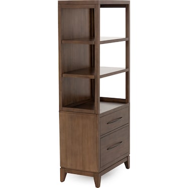 Shaker Lakes Bookcase File Cabinet