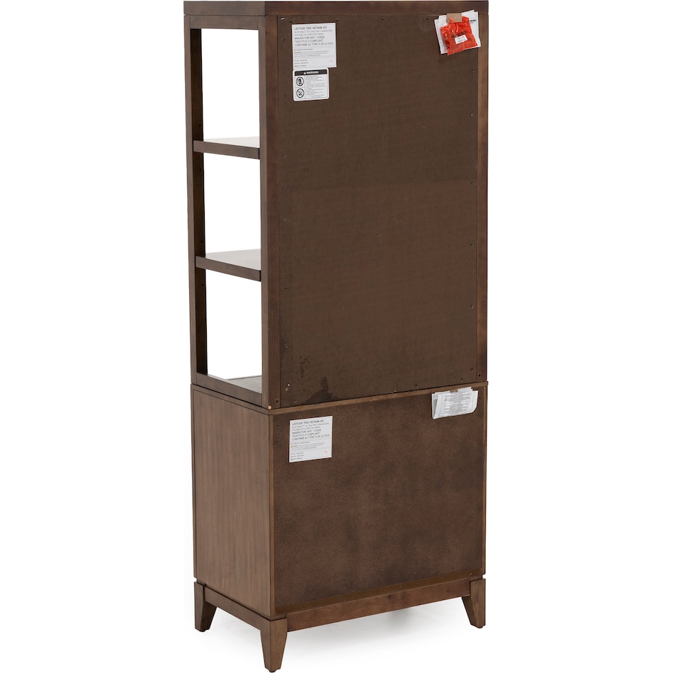 lbty brown bookcase shk  