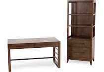 lbty brown bookcase shk  