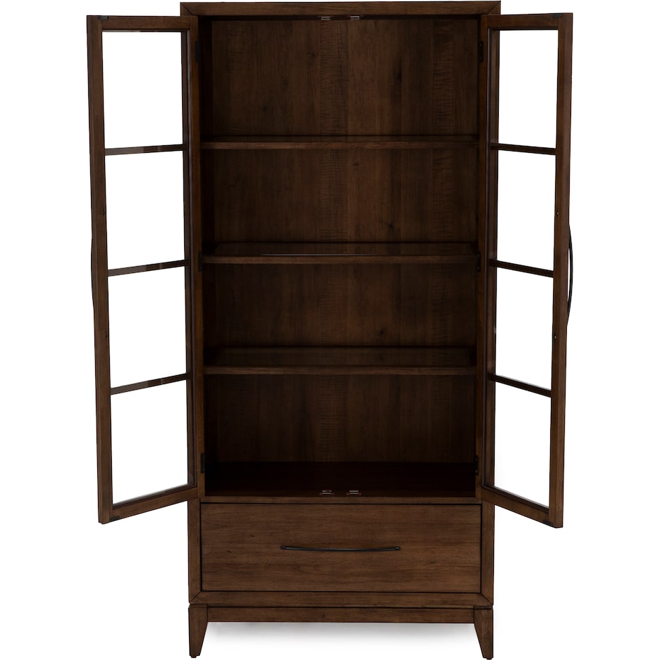 lbty brown buffet server sideboard   