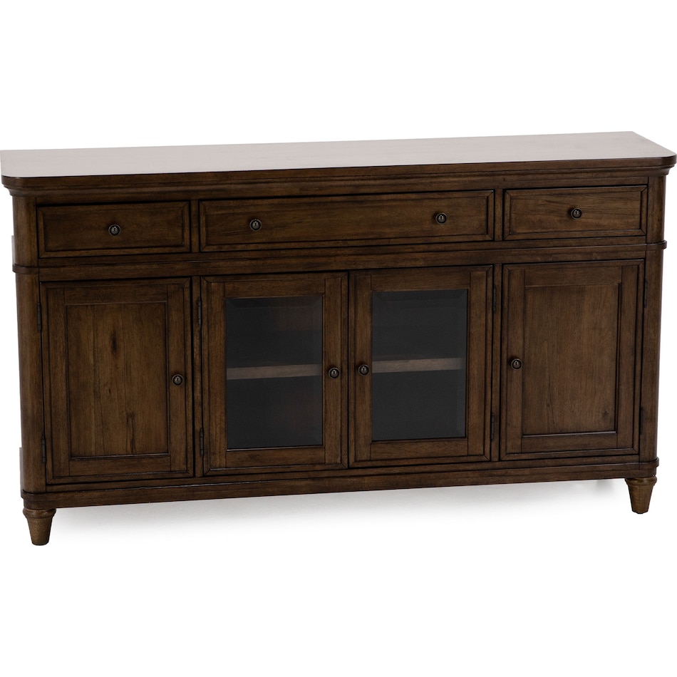 lbty brown buffet server sideboard   
