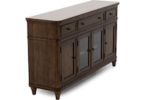 lbty brown buffet server sideboard   