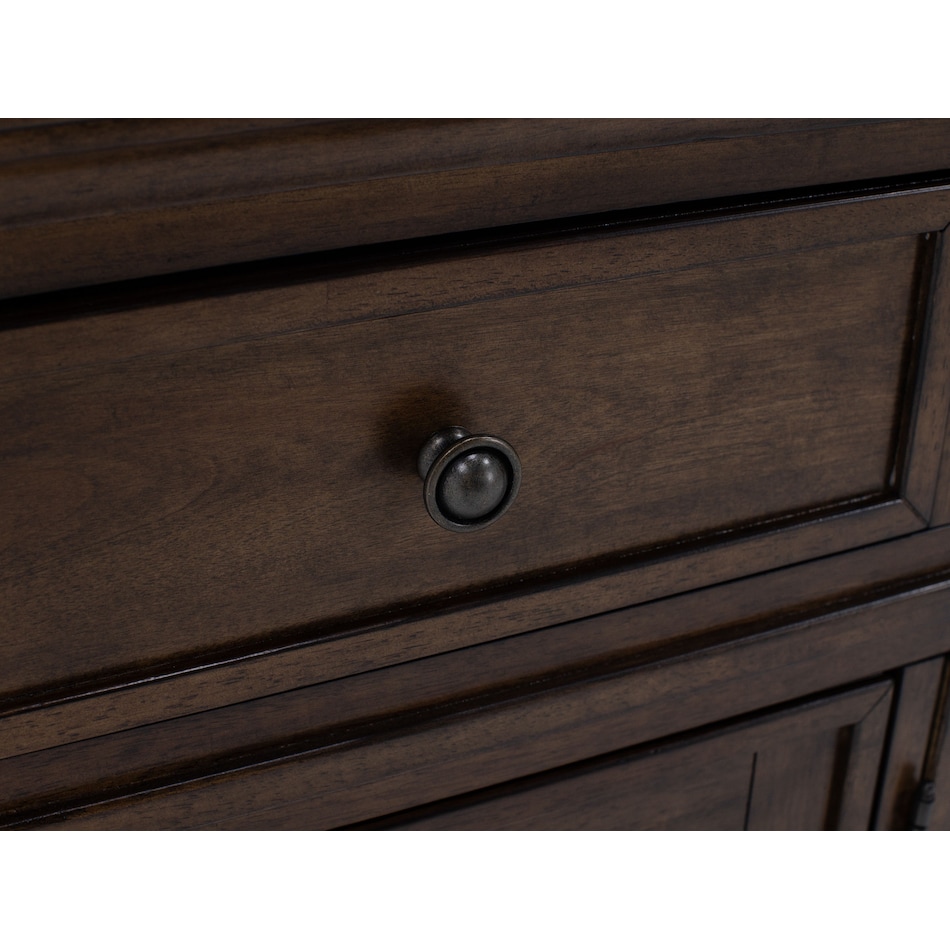 lbty brown buffet server sideboard   