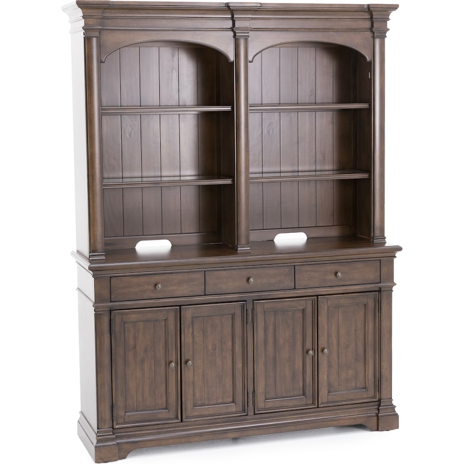 lbty brown buffet server sideboard pkg  
