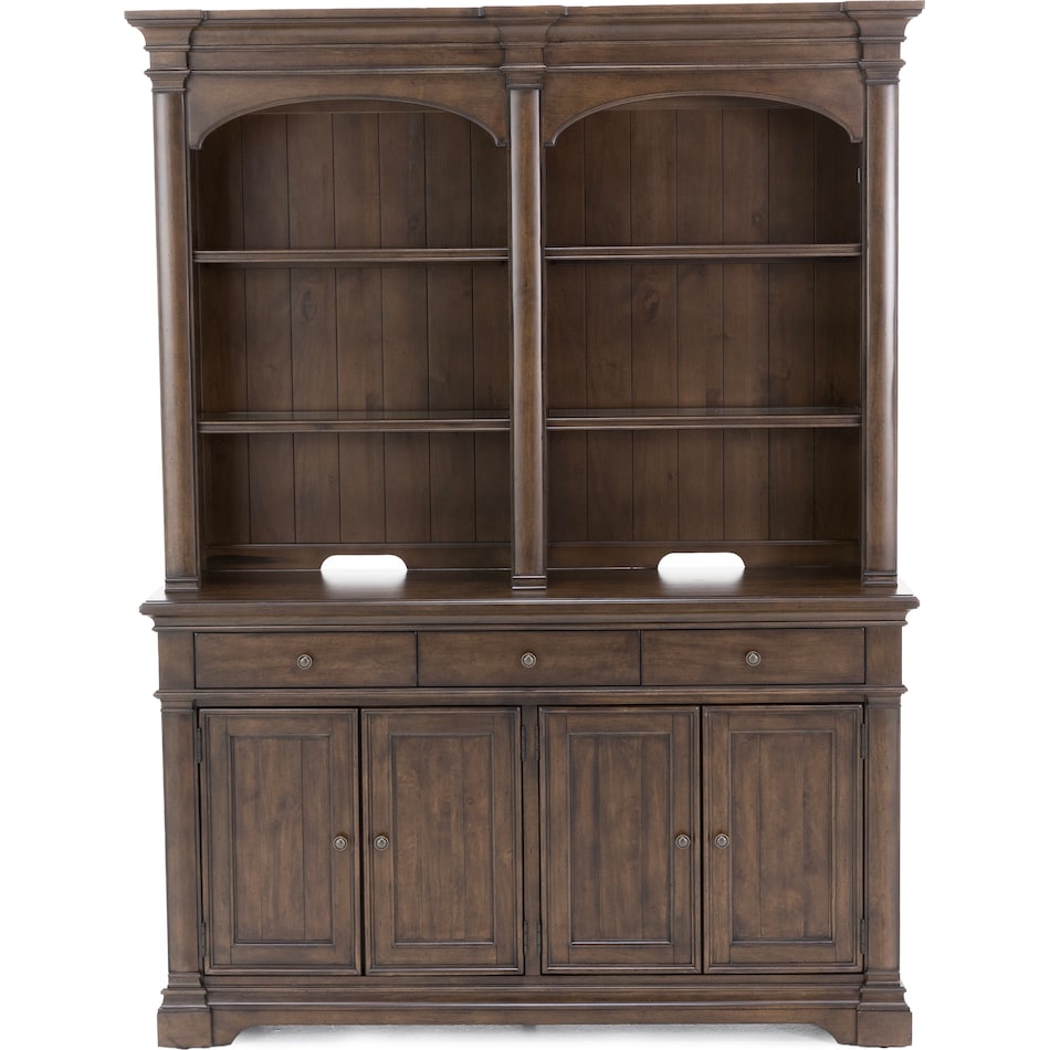 lbty brown buffet server sideboard pkg  