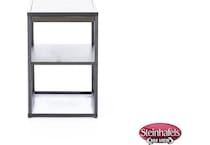 lbty brown chairside table  image   