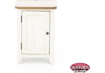 lbty brown chairside table  image reimg  