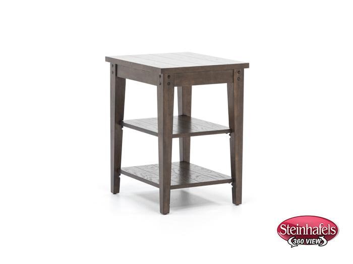 lbty brown chairside table  image   