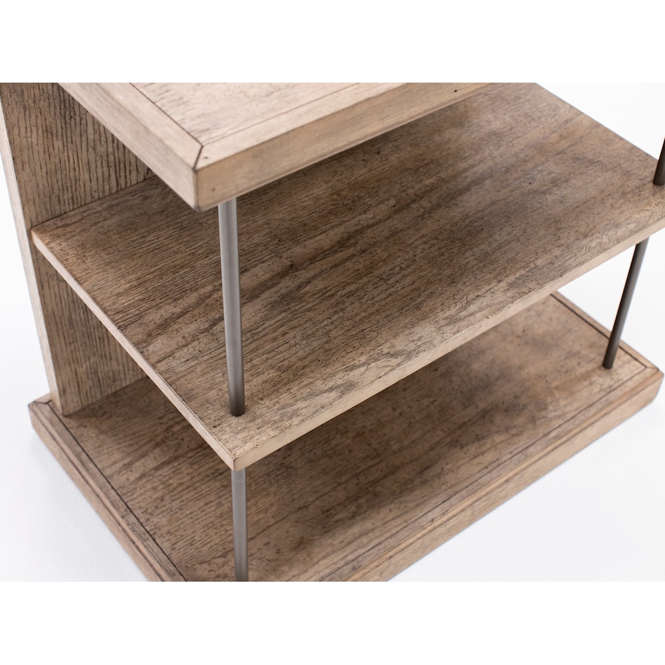 lbty brown chairside table citys  