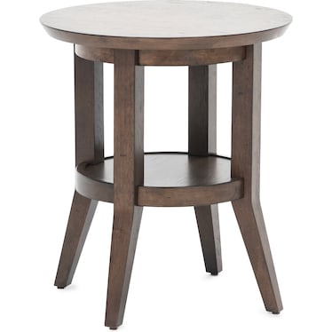 Ventura Boulevard Round End Table