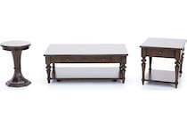 lbty brown chairside table ard  