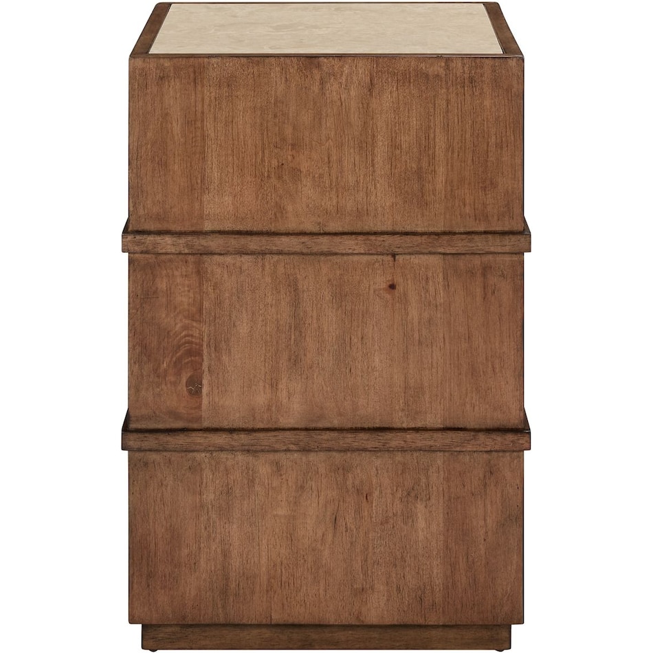 lbty brown chairside table shk  