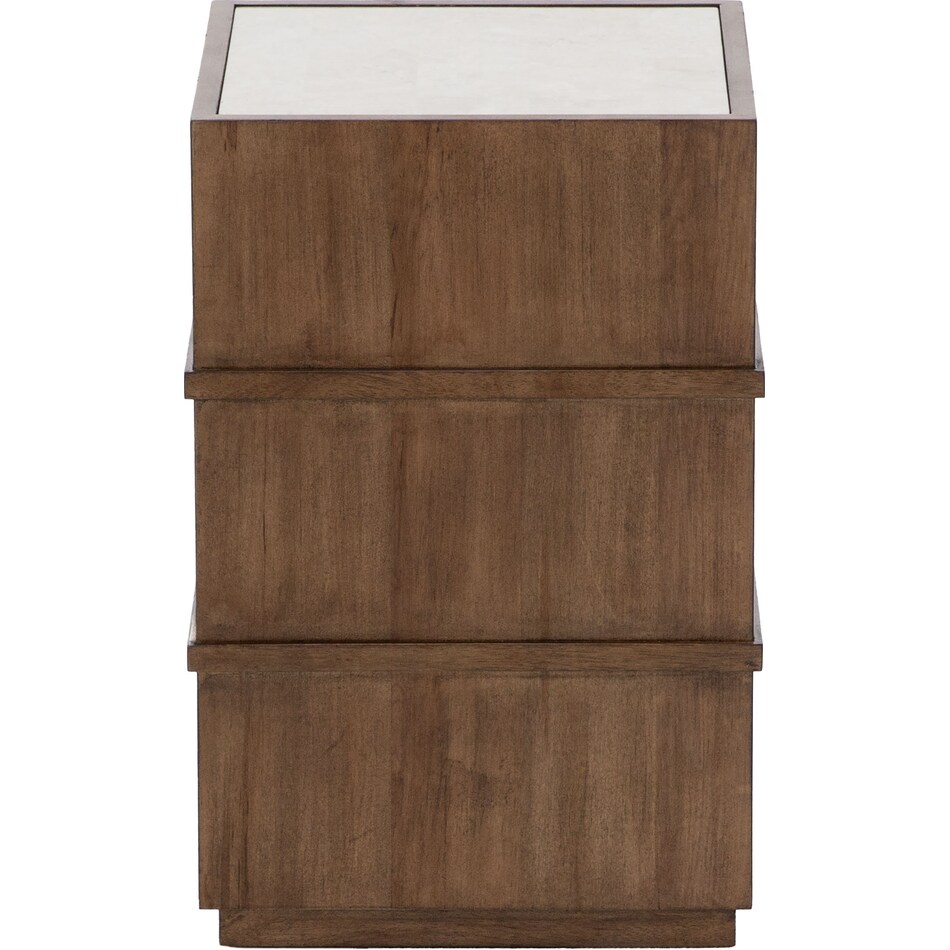 lbty brown chairside table shk  