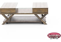 lbty brown cocktail table  image lenno  