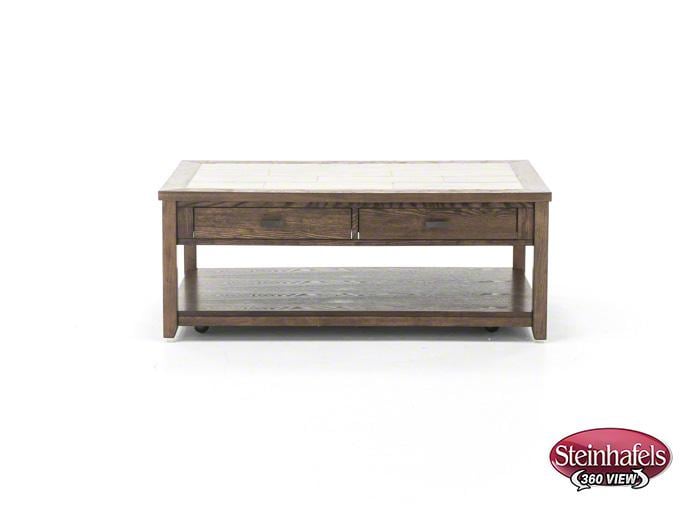lbty brown cocktail table  image   