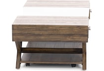 lbty brown cocktail table lenno  
