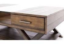 lbty brown cocktail table lenno  
