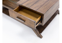 lbty brown cocktail table lenno  