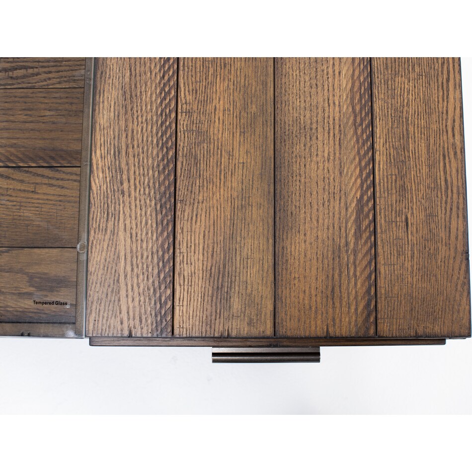 lbty brown cocktail table lenno  
