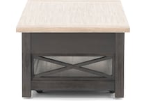 lbty brown cocktail table   