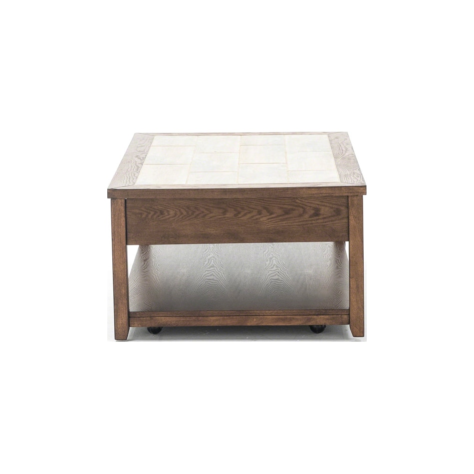 lbty brown cocktail table   