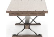 lbty brown cocktail table   