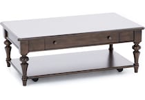 lbty brown cocktail table ard  