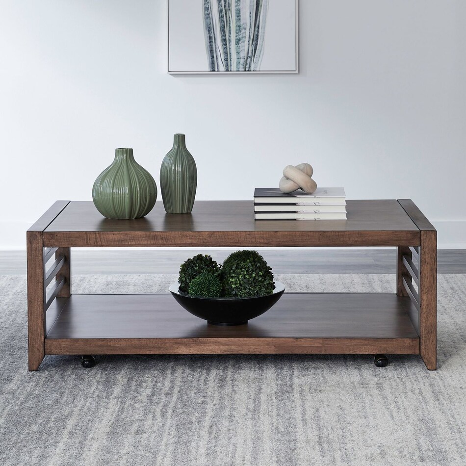 lbty brown cocktail table shk  